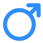 Icon representing men's sexual health consultations
